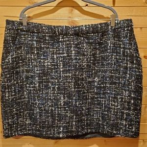 NWT JustFab loosely woven tapestry skirt